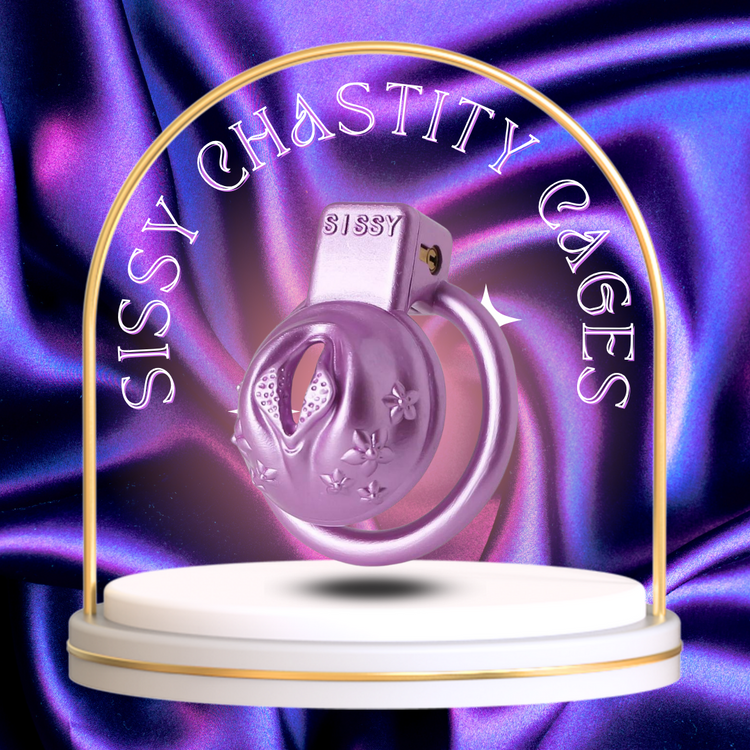 sissy chastity cages for ladyboy femboy sex slave training