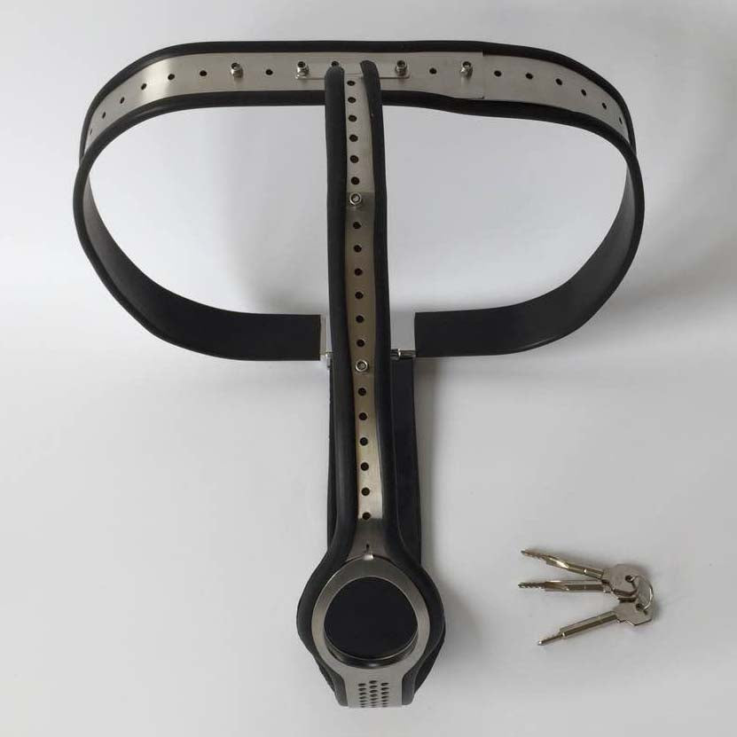 Female Chastity Belt with Invisible Lock T-Back Chastity Panties - KeepMeLocked