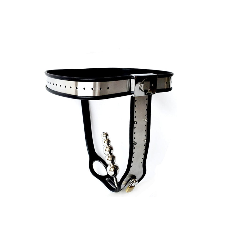 Female Chastity Belt with Invisible Lock T-Back Chastity Panties - KeepMeLocked