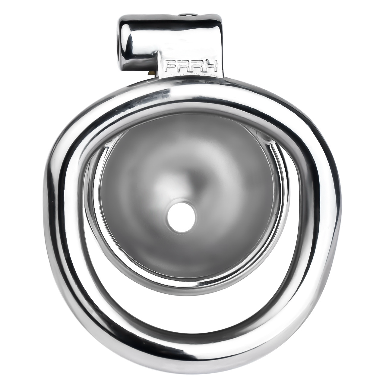 Cute Lucky Cat Small Chastity Cage Silver/Gold Metal Cock Lock