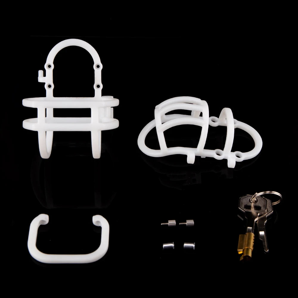 2023 NEW Adjustable Full Covered Lightweight Ball&Cock Cage - KeepMeLocked
