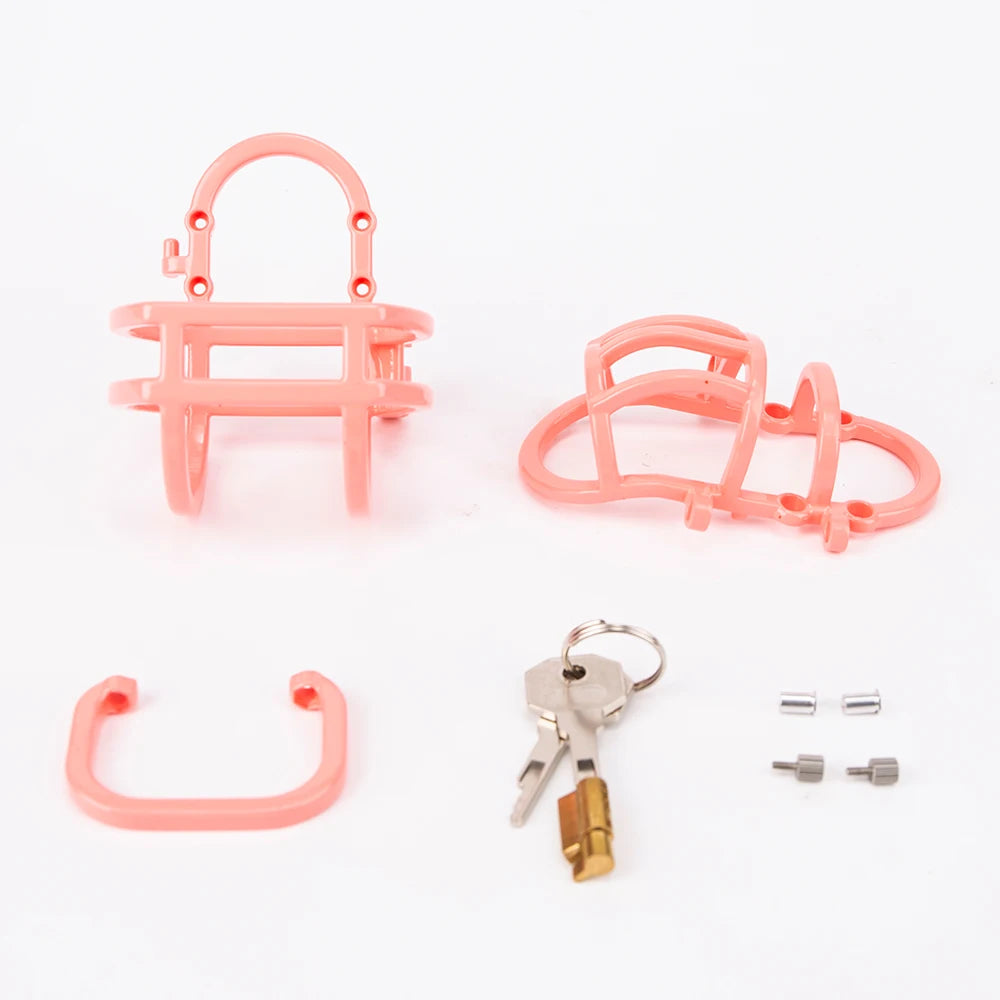 2023 NEW Adjustable Full Covered Lightweight Ball&Cock Cage - KeepMeLocked