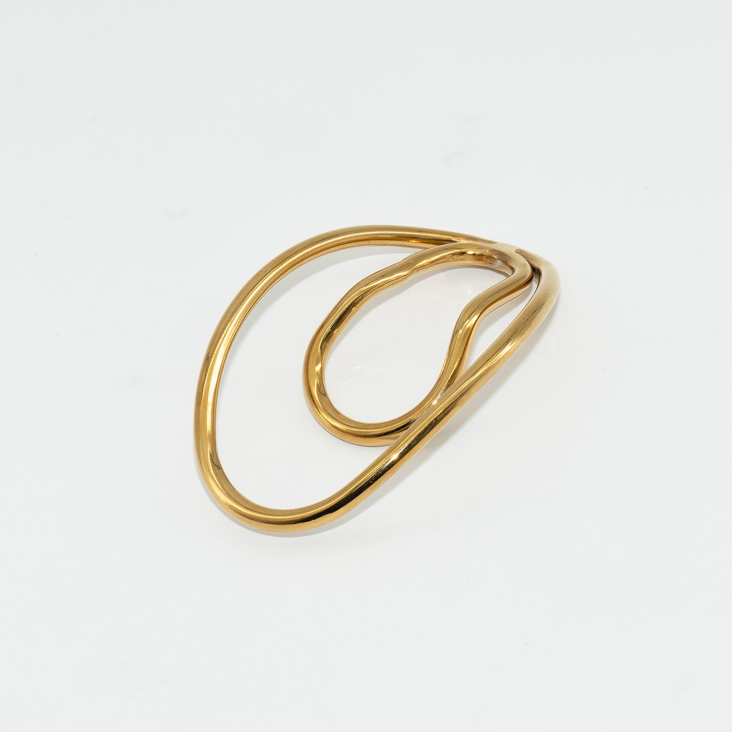 Metal Fufu Clip Penis Ring For Sissy - Silver - KeepMeLocked