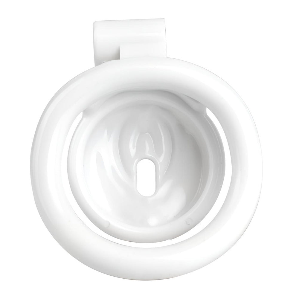 Resin Clit Chastity Cage with 4 Rings 3D Printed Sissy Chastity Cage - White/Black/Pink/Nude