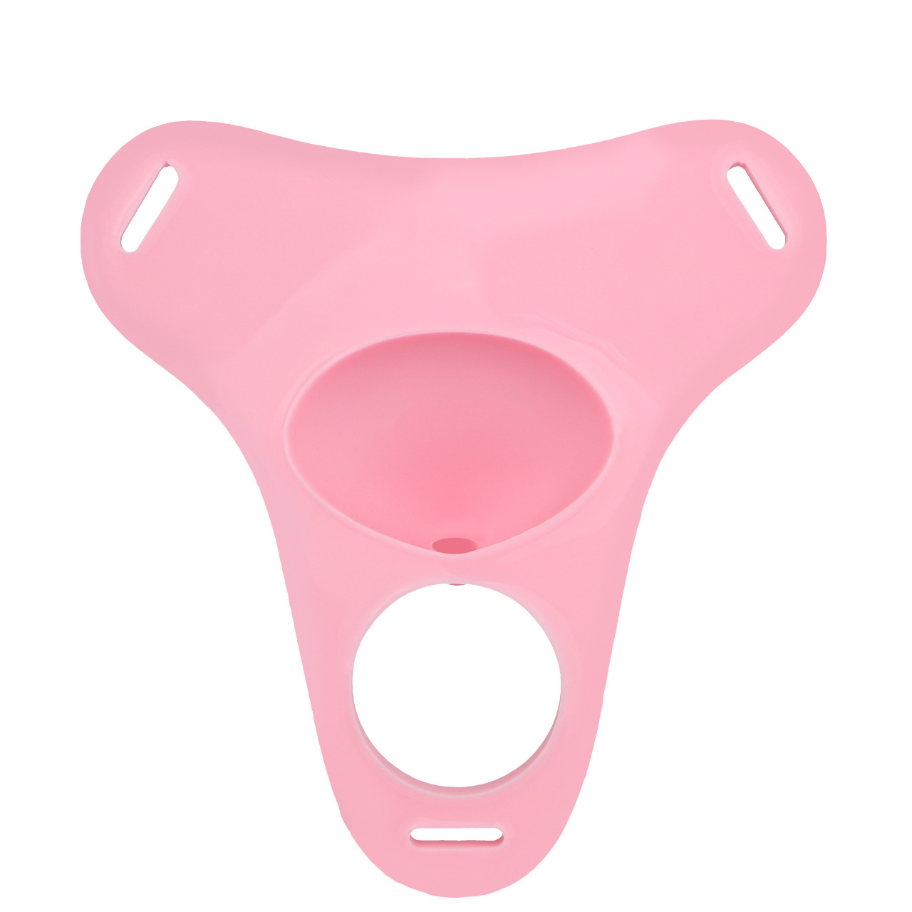 Pink Silicone Seashell Sissy Chastity Cage – Cute Cock Cover Belt