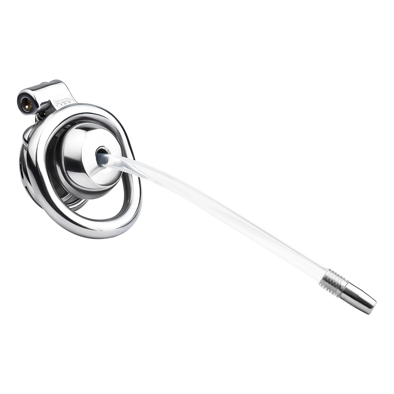 Micro Inverted Chastity Cage with Removable Silicone Catheter