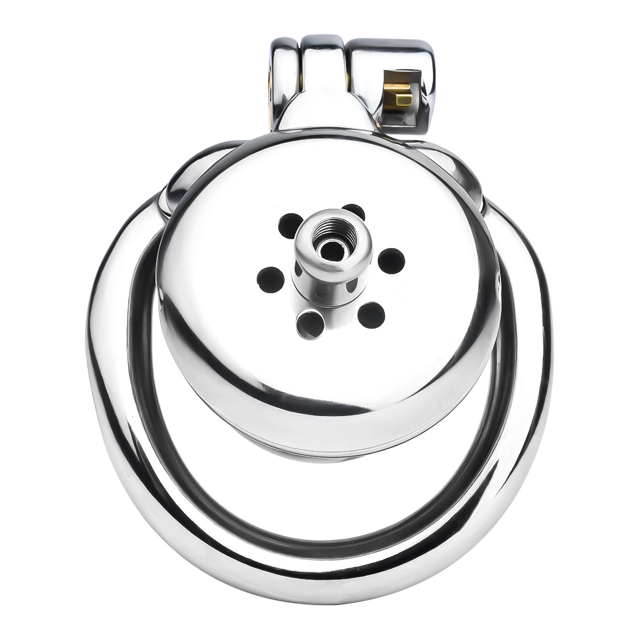 Micro Inverted Chastity Cage with Removable Silicone Catheter