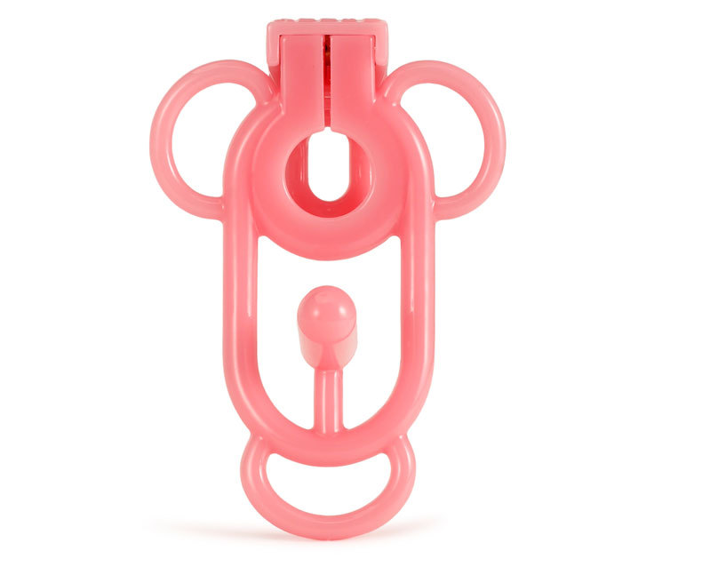Sissy Inverted Chastity Clip Plastic Chastity Cage for Ladyboys Crossdressers Fufu Clip