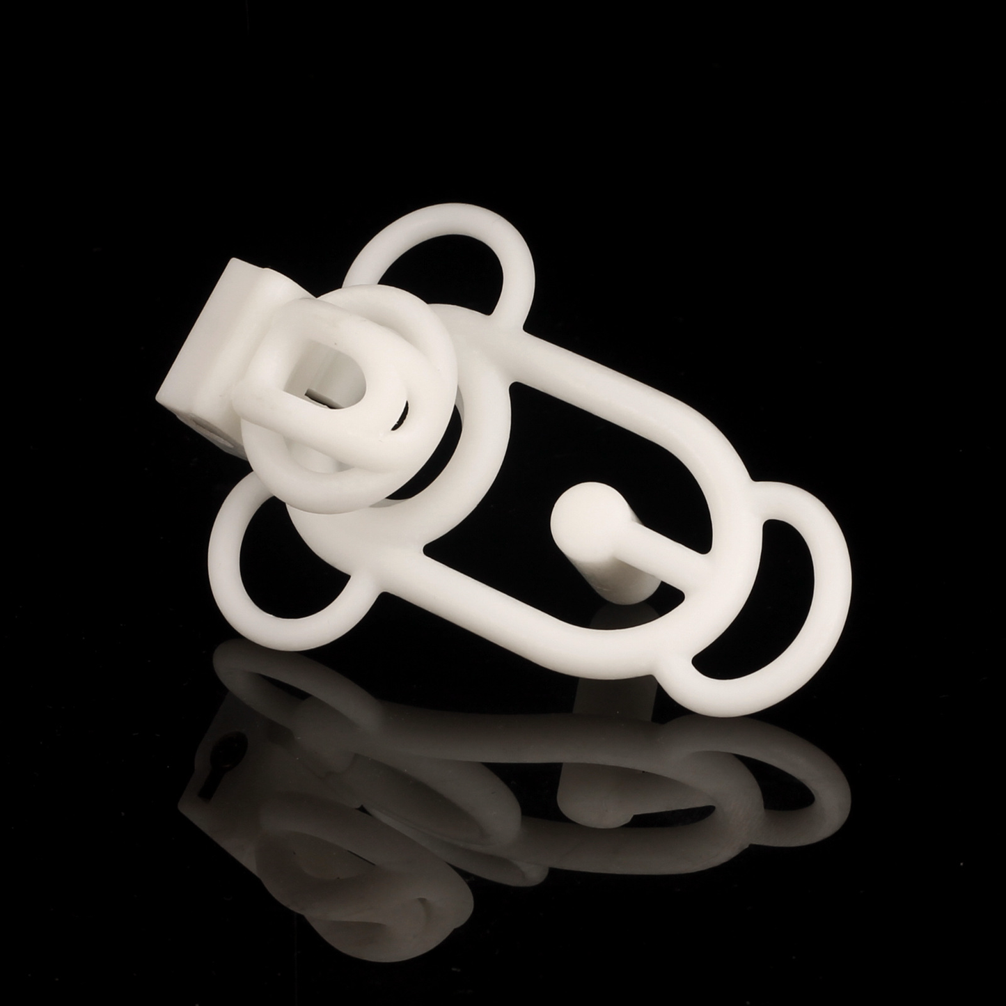 Sissy Inverted Chastity Clip Plastic Chastity Cage for Ladyboys Crossdressers Fufu Clip