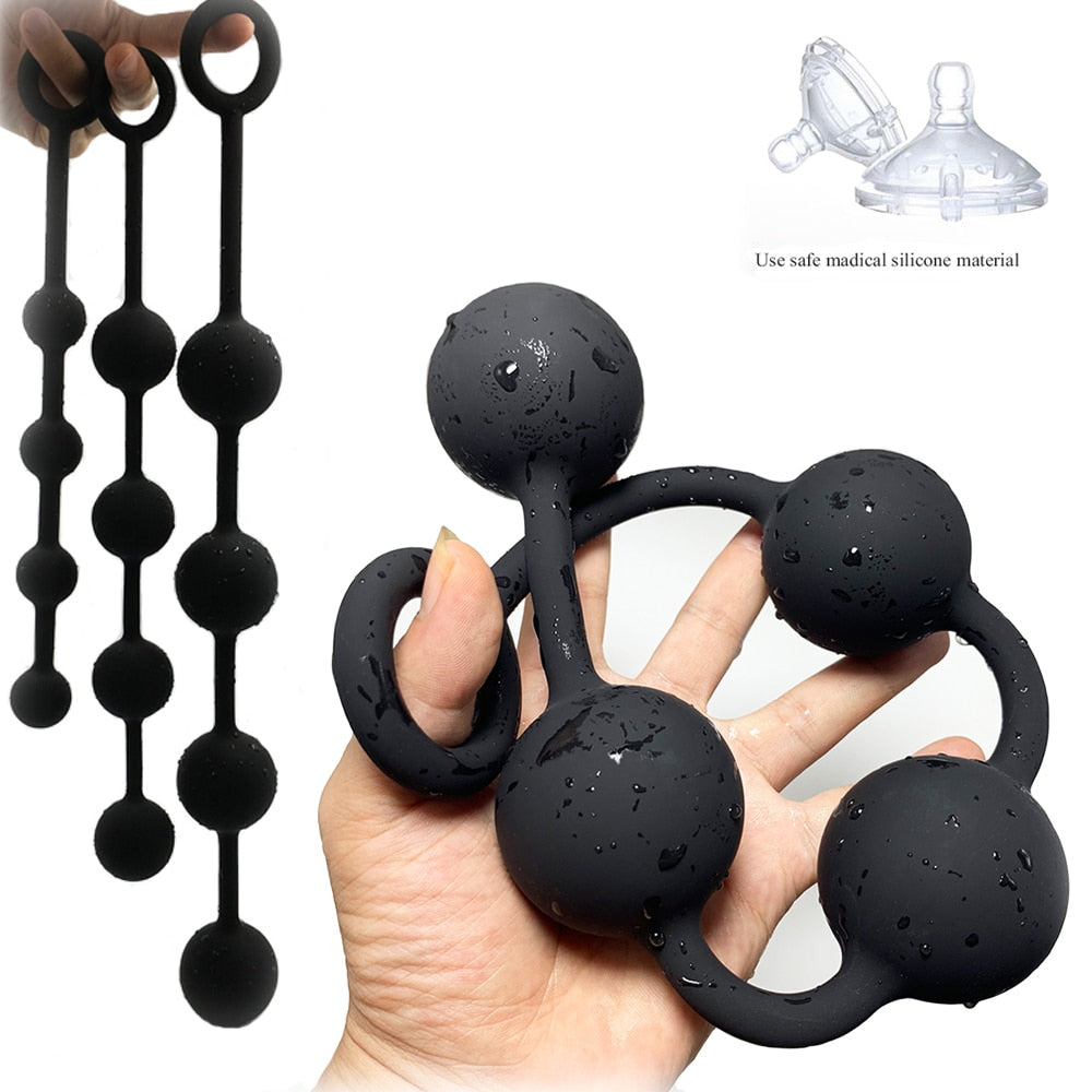 Anal plug | silicone dildo ball butt Plug | erotic bdsm toy - KeepMeLocked