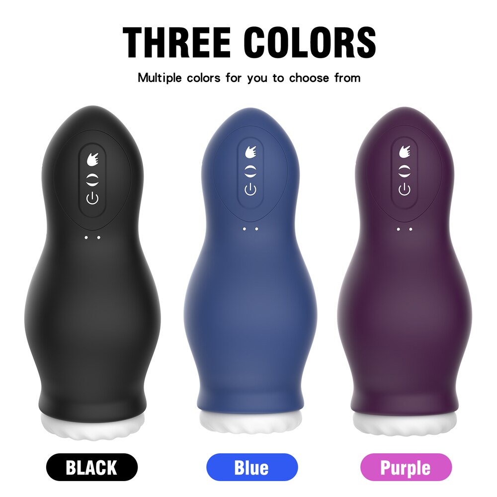 Automatic Male Masturbator Cup | Glans Massager Blowjob Device Penis Delay Lasting Trainer Sucking Vibrator - KeepMeLocked