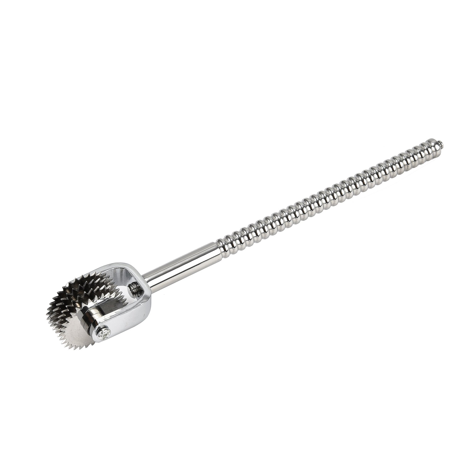 Electric Shock Stimulation Device Set | Metal Anal Butt Plug Pinwheel Roller - KeepMeLocked