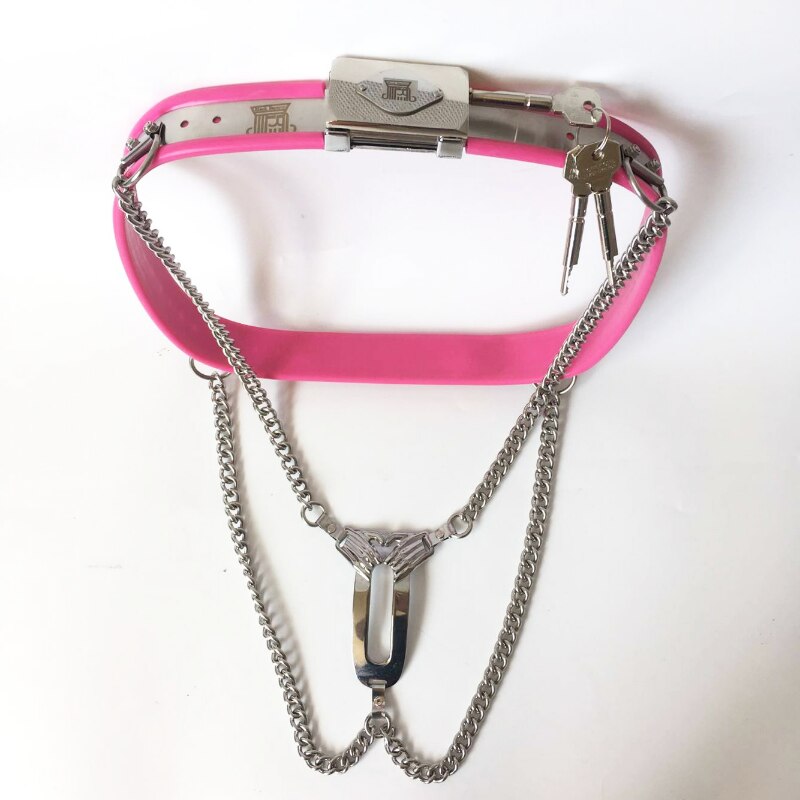 Invisible Chastity Belt for Women with Adjustable Waist and Lockable Stainless Steel Chain - KeepMeLocked