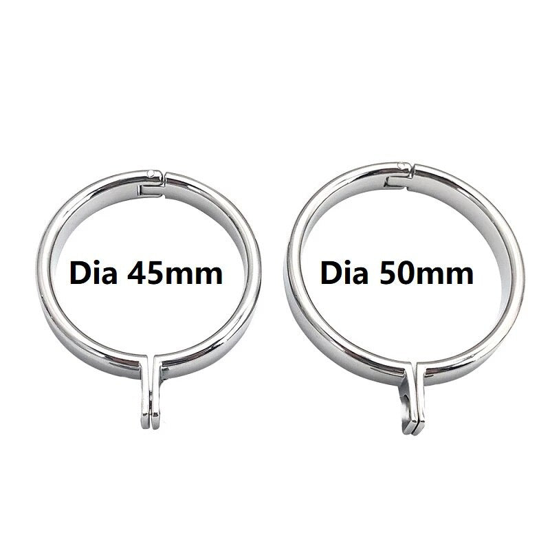 Male Ball Scrotum Stretcher | metal penis lock cock Ring chain Delay ejaculation - KeepMeLocked