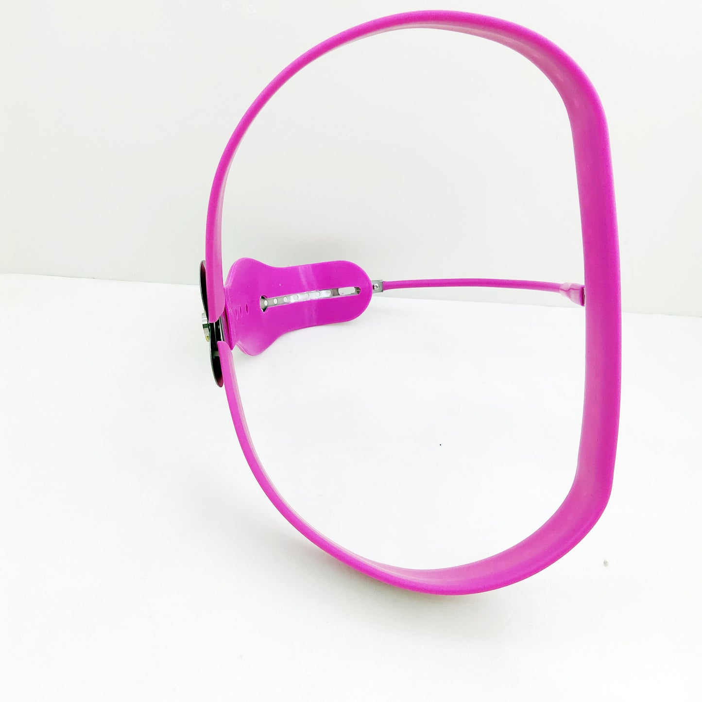 Female Heart Shaped Chastity Belt with Lock Shield - Black - KeepMeLocked