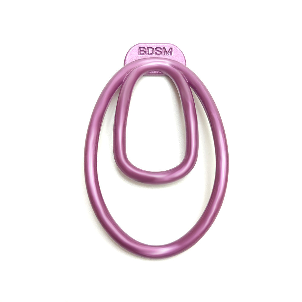 Purple Fufu Clip For Sissy BDSM Chastity Training - KeepMeLocked