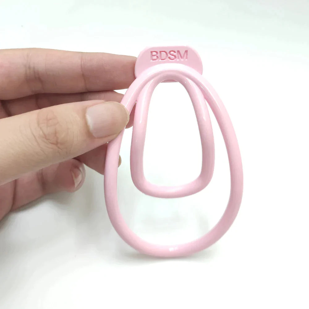 Purple Fufu Clip For Sissy BDSM Chastity Training - KeepMeLocked