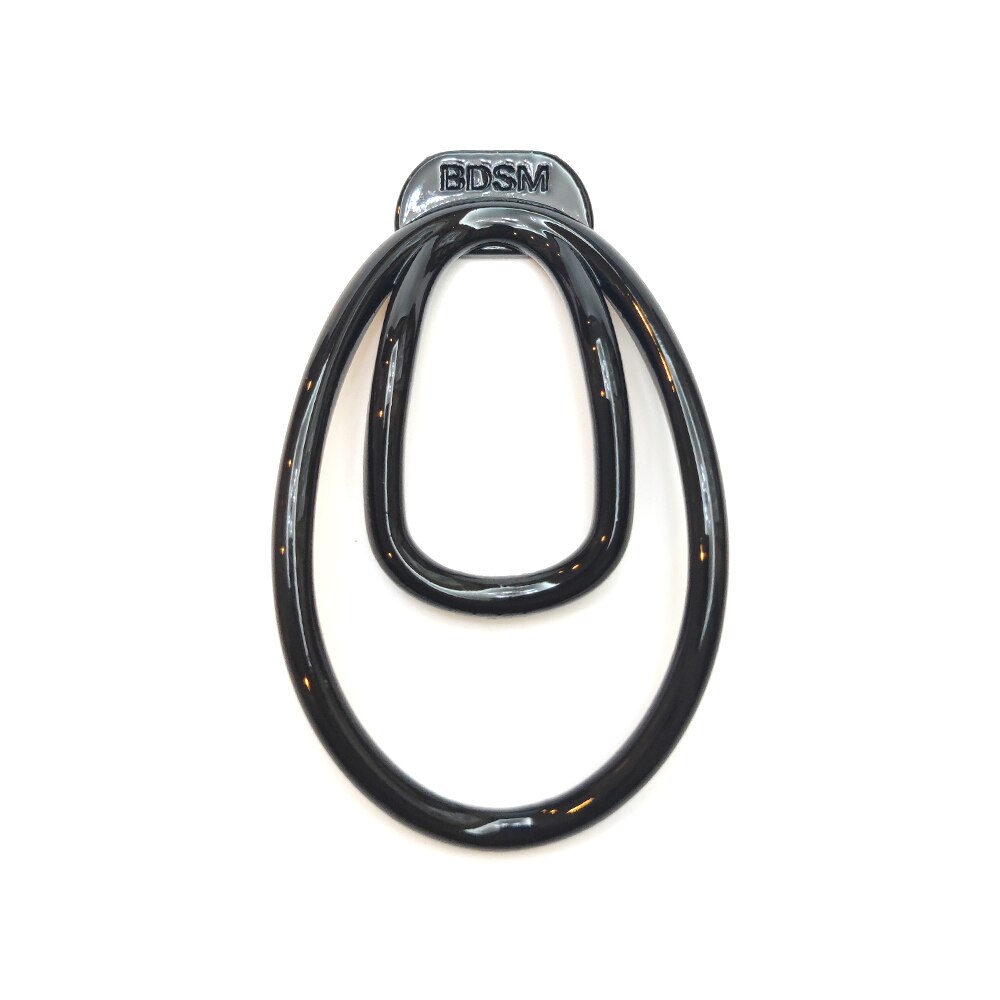 Black Plastic Fufu Clip For Sissy BDSM Chastity Training - KeepMeLocked