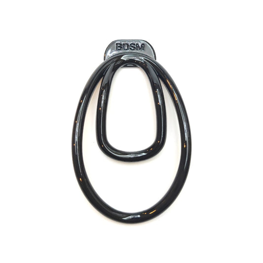 Black Plastic Fufu Clip For Sissy BDSM Chastity Training - KeepMeLocked