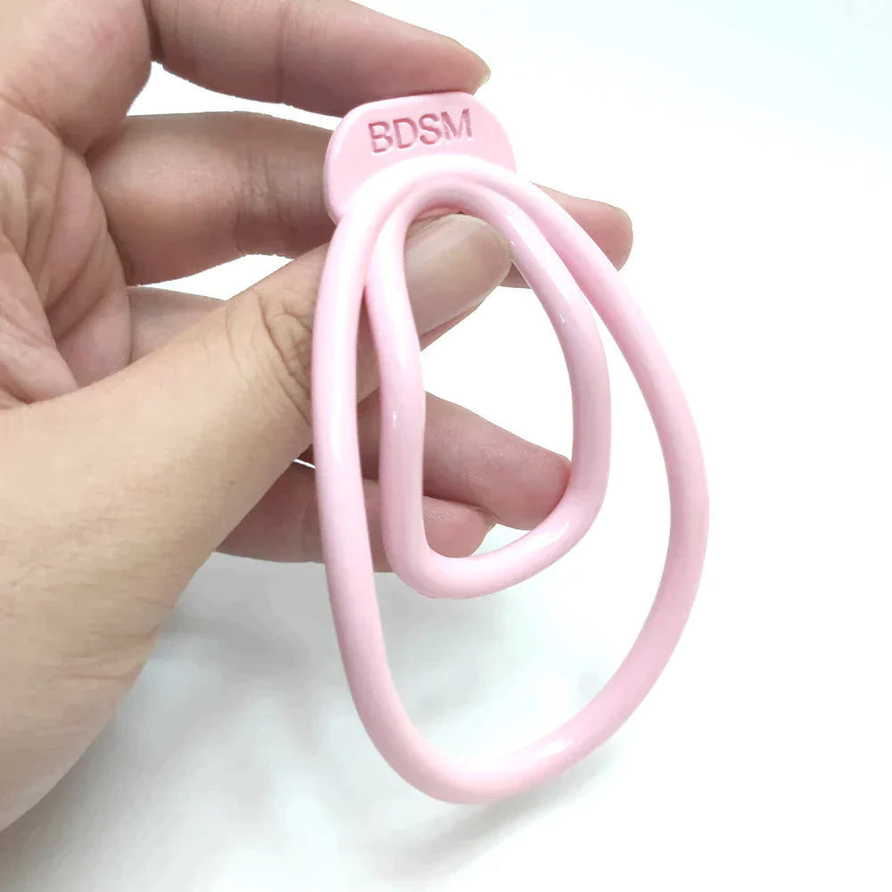 Black Plastic Fufu Clip For Sissy BDSM Chastity Training - KeepMeLocked