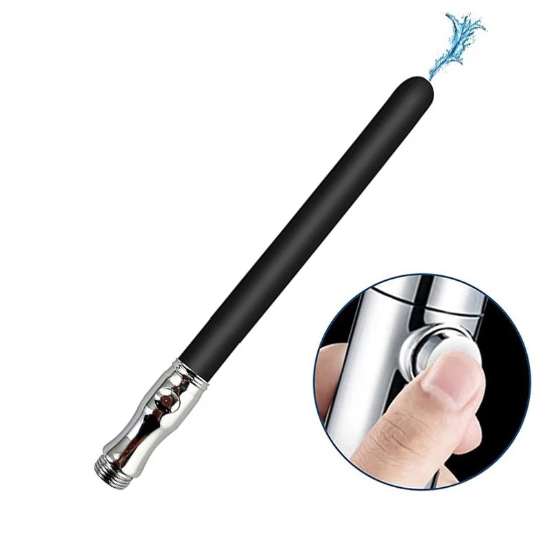 Silicone Long Douche Enema Syringe Set For Gay | Anal Butt Plug Nozzle Tip - KeepMeLocked