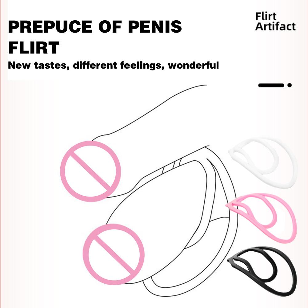 Sissy Fufu Clip for Mimicking Female Pussy and Cock Cage Training - KeepMeLocked
