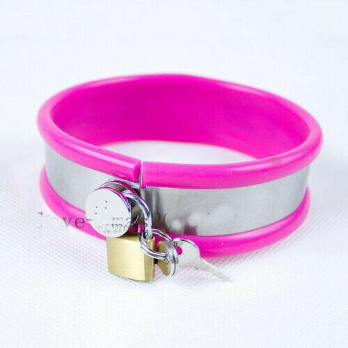 Stainless Steel Male Chastity Belt with T-Belt Device, Neck Collar, Thigh Ring, and Scrotum Restraint - KeepMeLocked