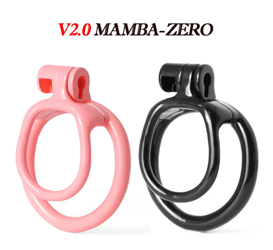 V2 Mamba-ZERO 3D Printed Lightweight Chastity Cage - KeepMeLocked