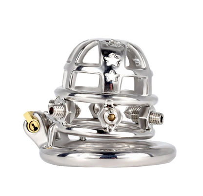 spiked chastity cage for men