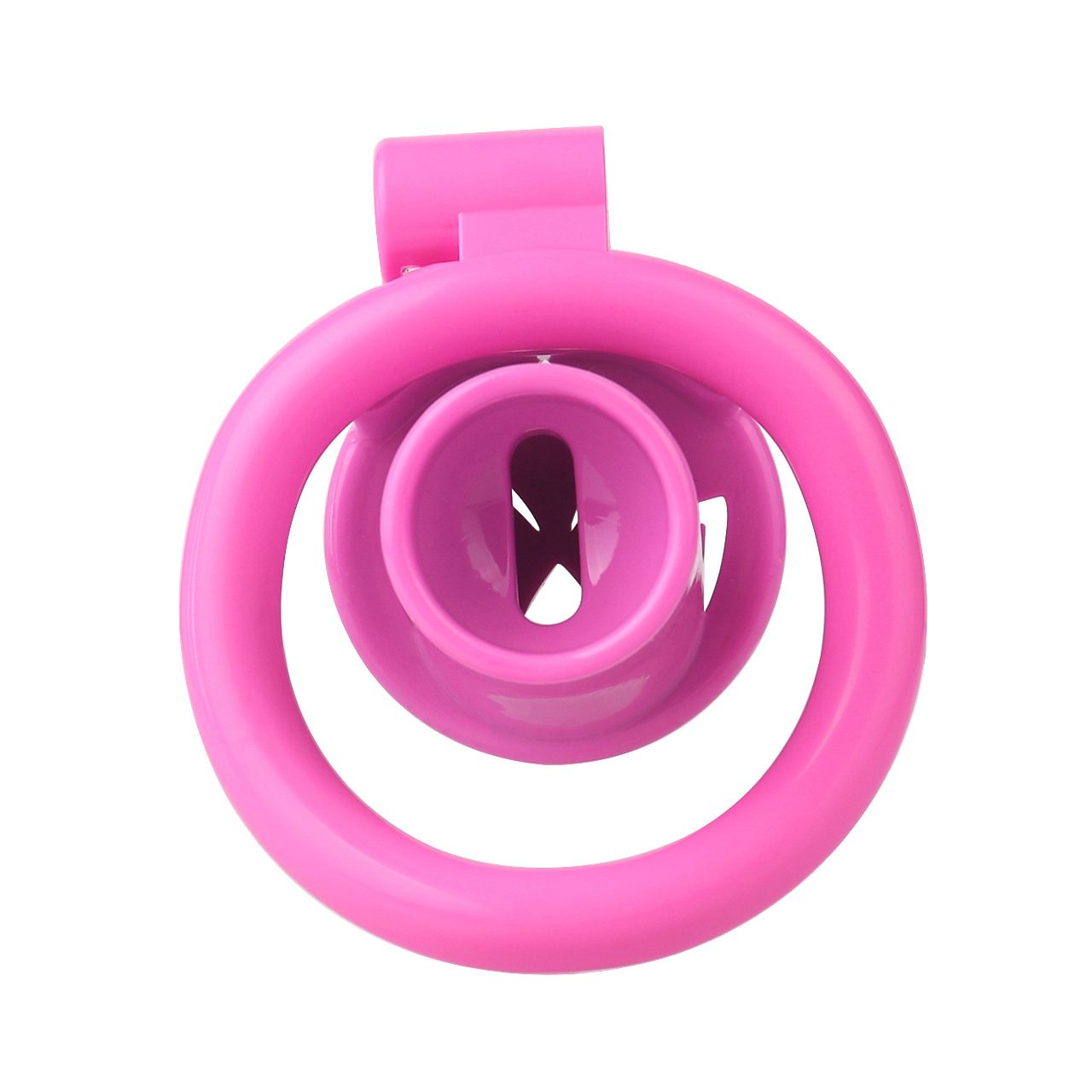 Modern Inverted Chastity Cage Tiny Reversed Chastity Device with Belt