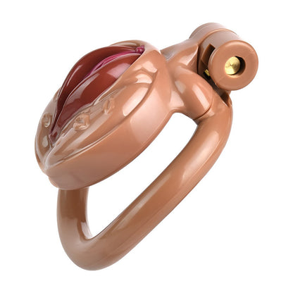 3d printed resin clit cock cage for sissy femboy