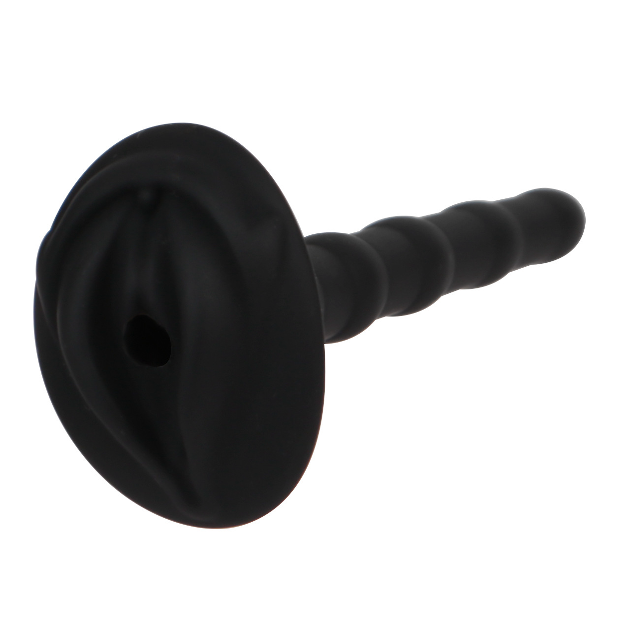 Little Devil Chastity Cage with Vaginal-Style Silicone Catheter – Black/Pink ABS Resin