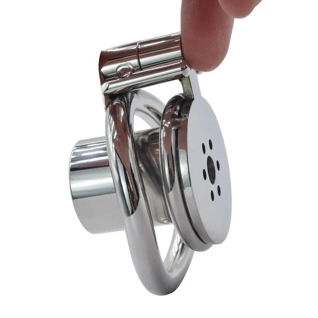 Negative Inverted Chastity Cage with Removable Urethral Plug – KeepMeLocked