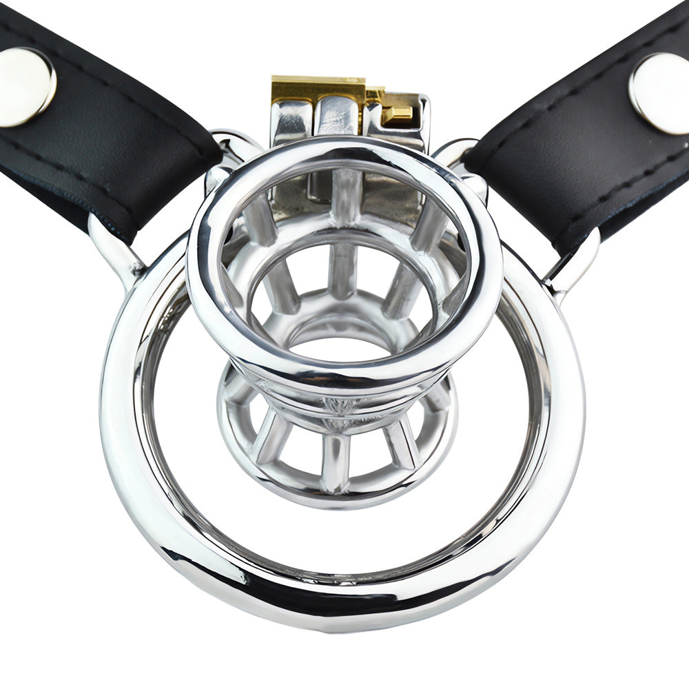 Discreet Negative Chastity Cage with Wearable Belt