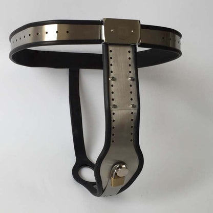 Female Chastity Belt with PadLock T-Back Chastity Panties - KeepMeLocked