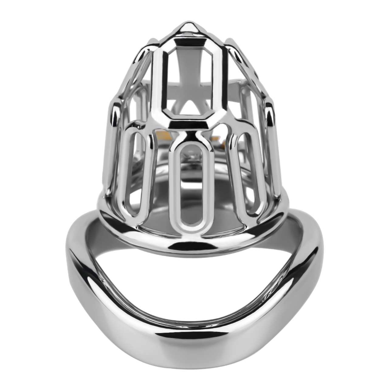 KnightLock Cross Metal Chastity Cage Male BDSM Device Kinky Fetish Gear