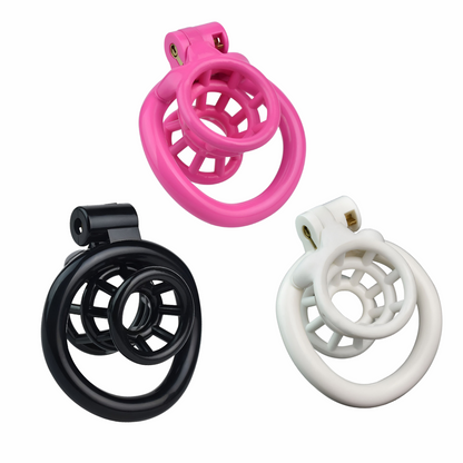 Resin Inverted Negative Chastity Cage Breathable Lightweight Male Chastity Device
