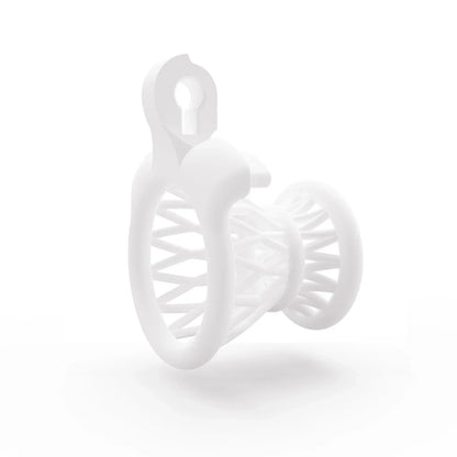 Negative Chastity Cage for Men with 4 Penis Rings - KeepMeLocked