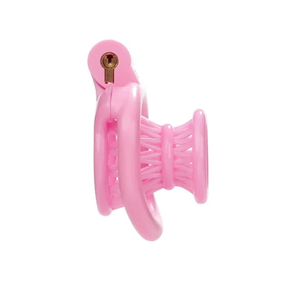 Negative Chastity Cage for Men with 4 Penis Rings - KeepMeLocked