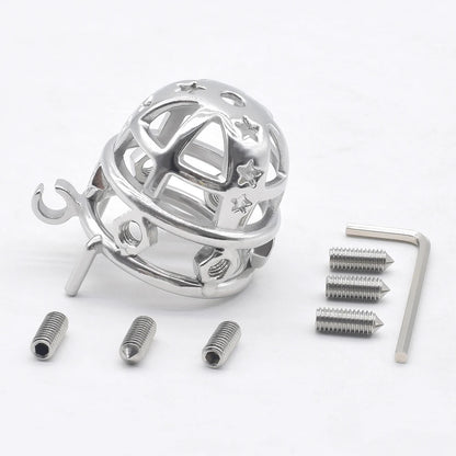 male chastity cage with spikes