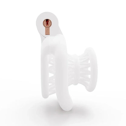 Negative Chastity Cage for Men with 4 Penis Rings - KeepMeLocked