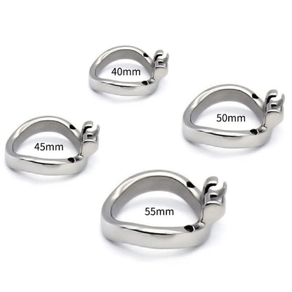 Stainless steel cobra chastity cage for men with breathable holes anti-masturbation - KeepMeLocked