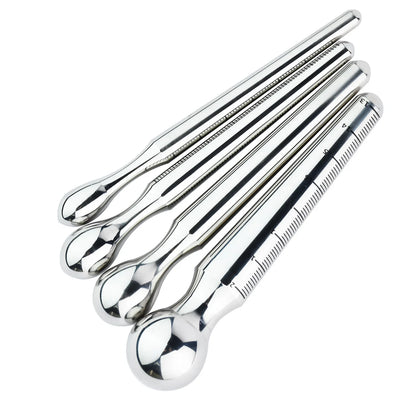 Stainless Steel Anal Plug Horse Eye Stick Dilator