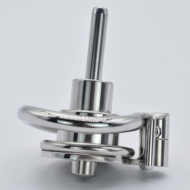 Negative Inverted Chastity Cage with Removable Urethral Plug – KeepMeLocked