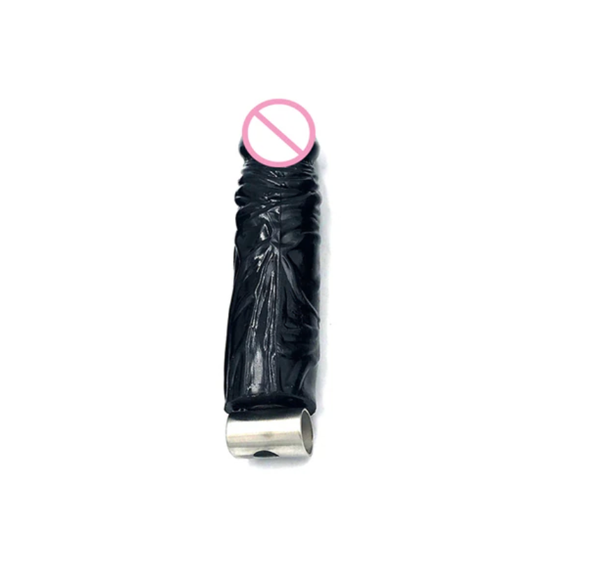 Male Invisible Chastity Belt with Metal Cock Cage - Pink - KeepMeLocked