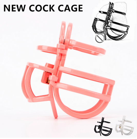 2023 NEW Adjustable Full Covered Lightweight Ball&Cock Cage - KeepMeLocked