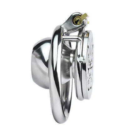 flat inverted chastity cage