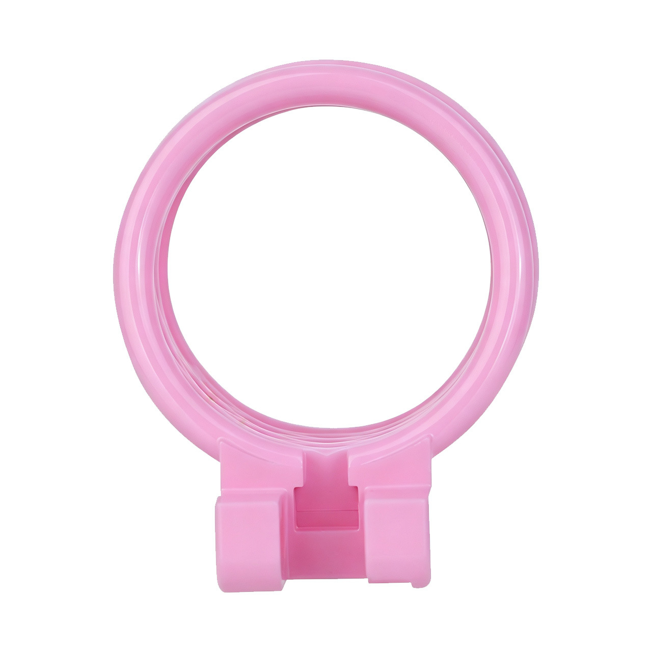 Lightweight Nest Glans Chastity Lock Black Pink Resin Cock Cage for Men and Sissy