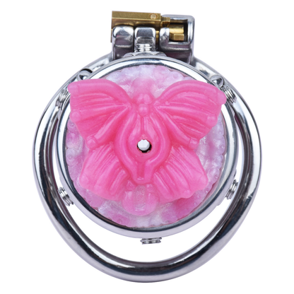 Soft Butterfly Inverted Chastity Cage