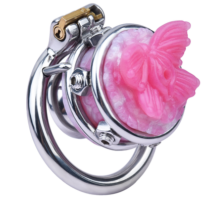 Soft Butterfly Inverted Chastity Cage